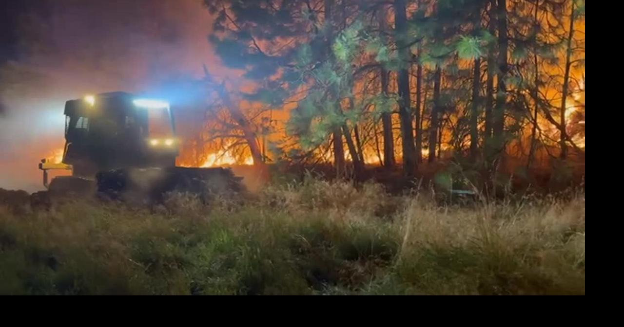 Crescent Road Fire dozer crew | Non-stop | khq.com