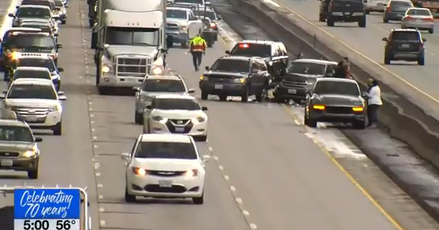 Series Of Crashes On I 90 Causes Miles Of Backup Spokane Traffic Series Of Crashes On I 90 Causes Miles Of Backup Spokane Traffic