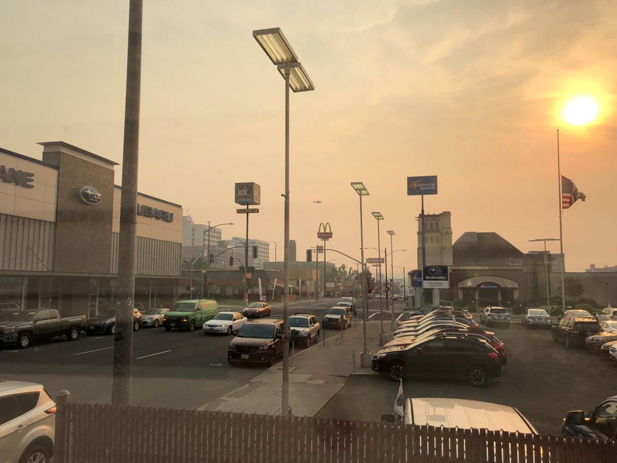 THE LATEST Spokane air quality drops to unhealthy, worst in the