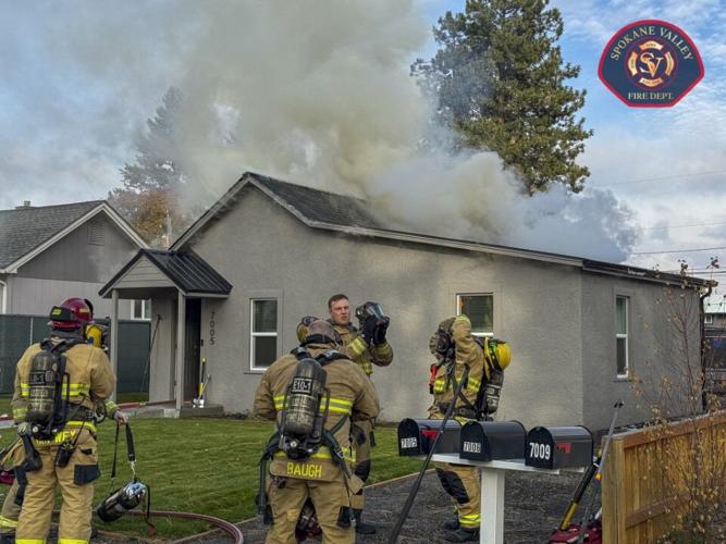Spokane Valley attic fire tackled by multiple agencies | | khq.com