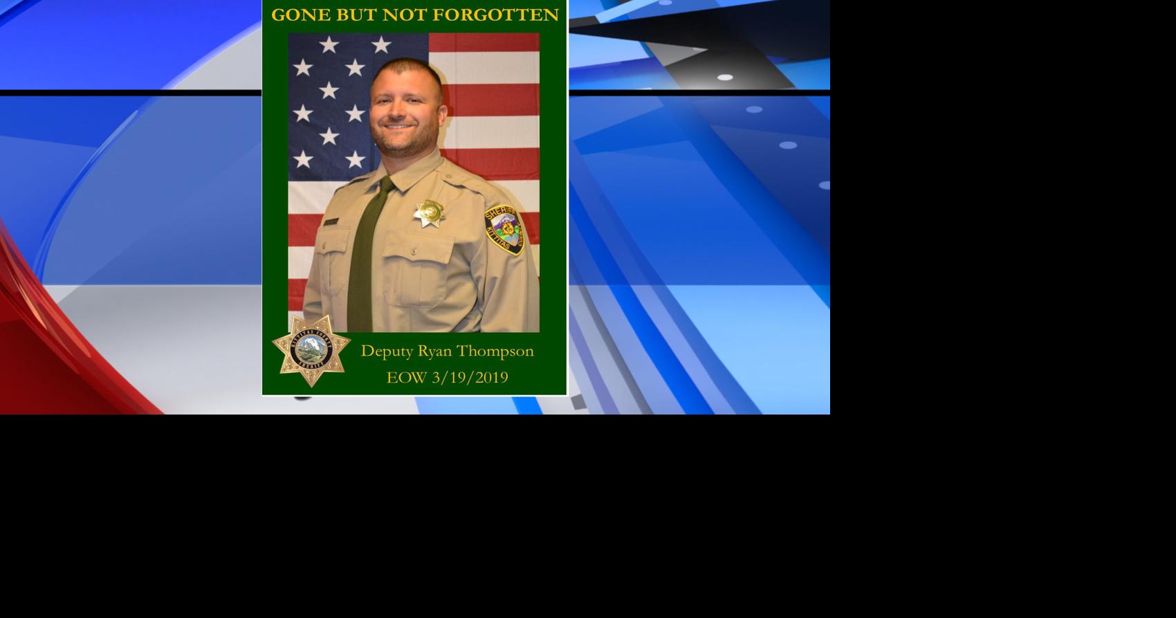 Thursday marks one year since Kittitas Co. Deputy Thompson was killed in line of duty News