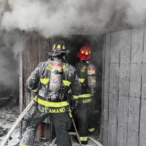 Spokane firefighters respond to structure fire on East Holyoke Avenue ...