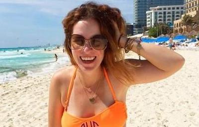 Rachel Hollis - I have stretch marks and I wear a bikini. I have a belly  that's permanently flabby from carrying three giant babies and I wear a  bikini. My belly button