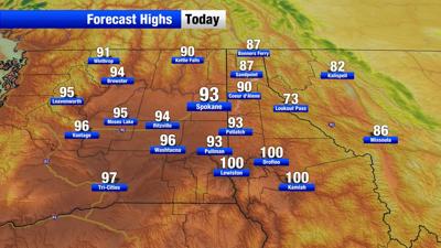 Temperatures trend in the 90s as we prepare for a stretch of prolonged ...