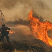 Greece is prey to wildfires fuelled by strong winds, drought and heat linked to climate change