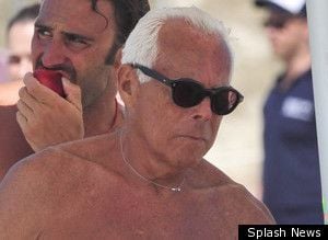 PHOTO: 77-Year-Old Giorgio Armani Rocks A Speedo! | News 
