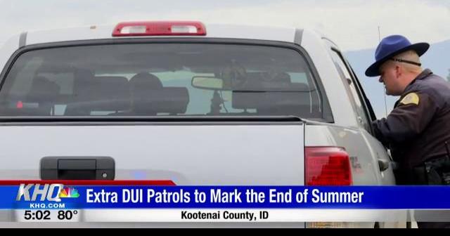 DUI patrols mark end of summer in Idaho | News | khq.com