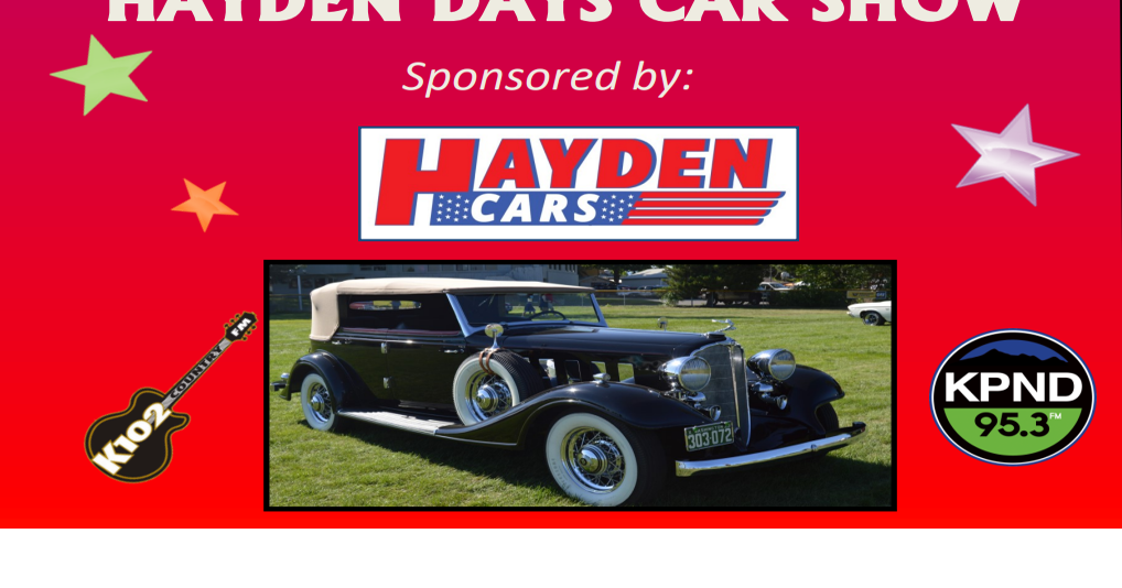 Get ready to rev your engines at the Hayden Days Car Show Spokane