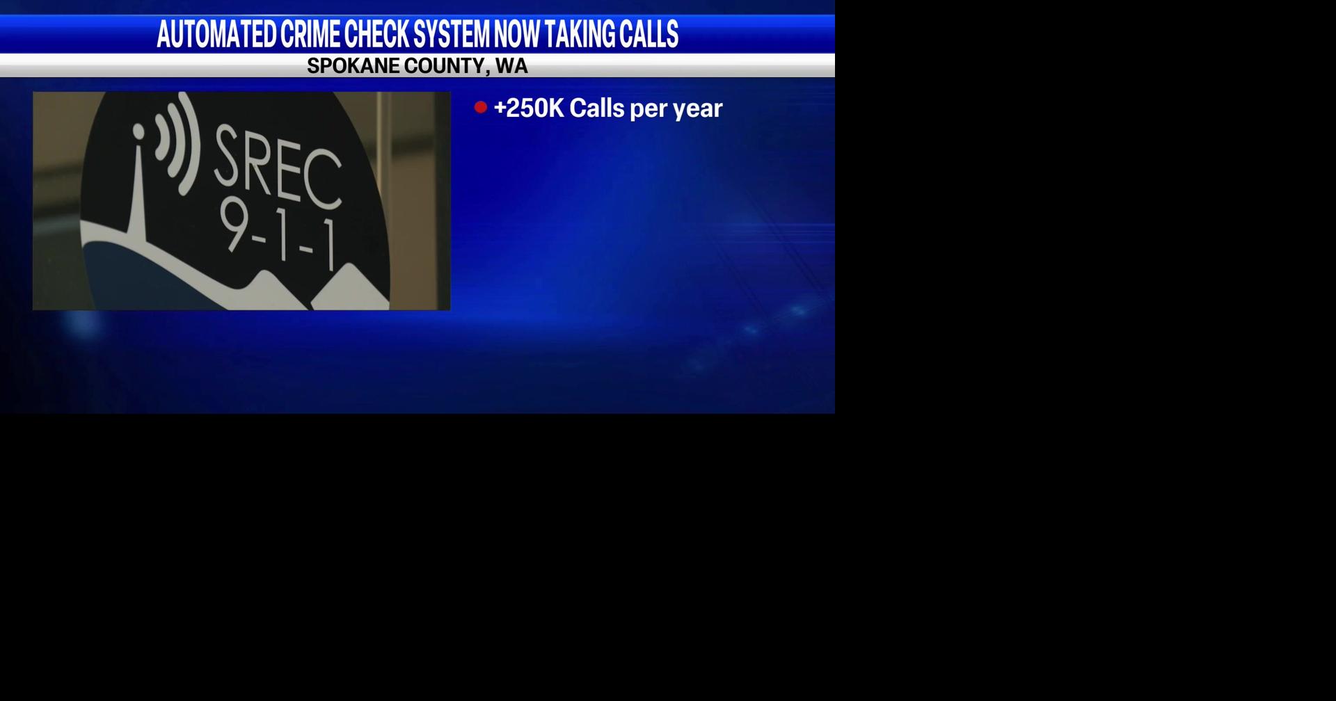 Spokane County's Crime Check line now automated for non-emergencies