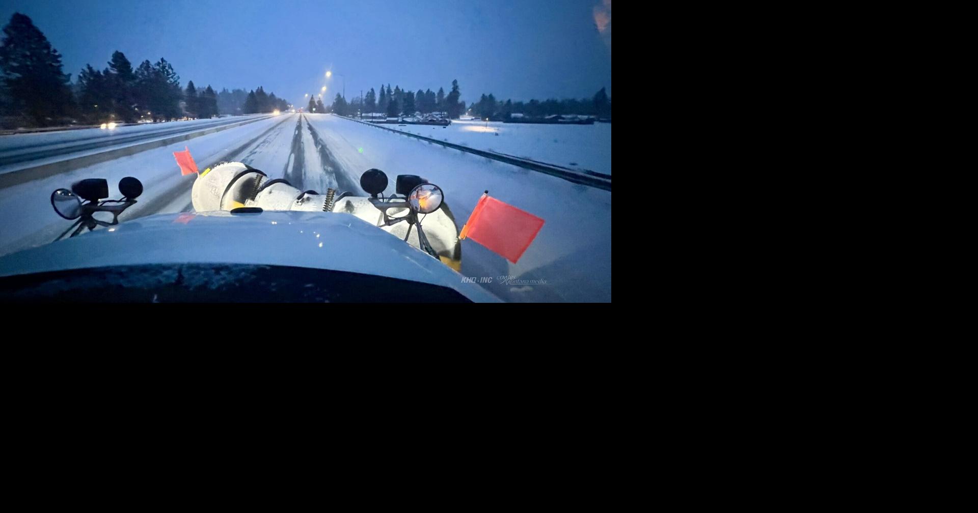 9 plow trucks hit, ITD warns North Idaho drivers amid inattentive ...