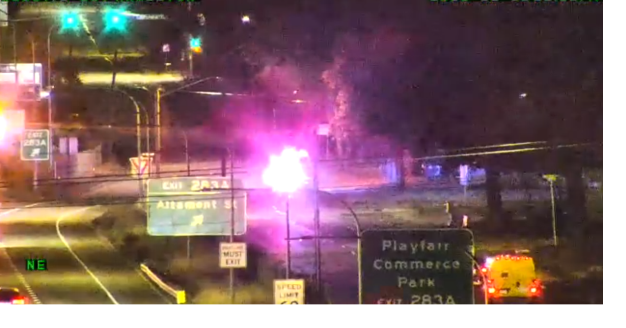 Major collision blocks road near I-90 in Spokane | Spokane News | khq.com