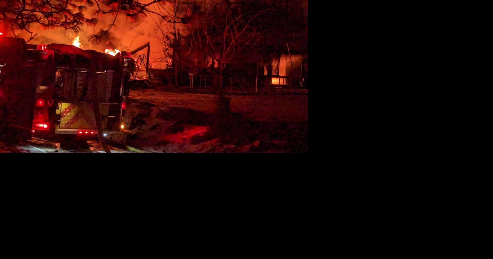 Fire destroys house in Nine Mile Falls Spokane News