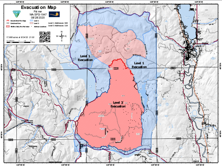 Level 2 evacuations lifted as Palmer Fire reaches 75 containment