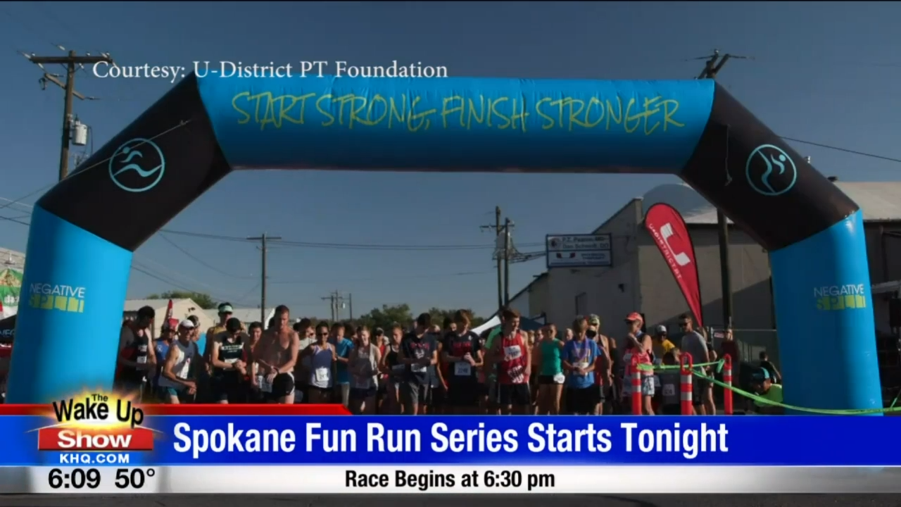 Spokane Fun Run Series Starts Tuesday Night News Khq Com