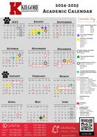 Kilgore ISD approves 2024 2025 academic calendar Schools