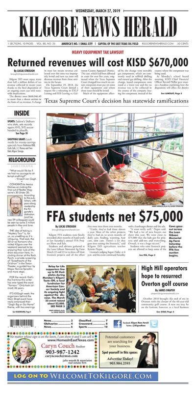 Kilgore News Herald 03-27-19
