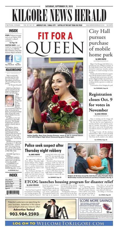 Kilgore News Herald 9-29-18