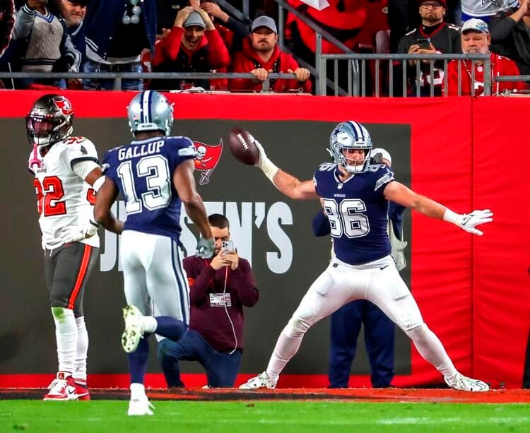 Cowboys using $11 million franchise tag on TE Dalton Schultz