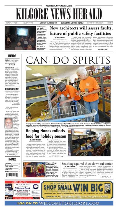 Kilgore News Herald 11-21-18