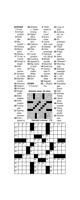 Crossword for Wednesday, May 31, 2023