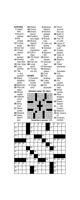Crossword for Wednesday, May 24, 2023