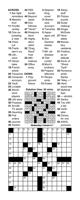 Crossword for Saturday, June 4, 2022