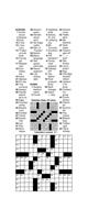 Crossword for Wednesday, May 3, 2023