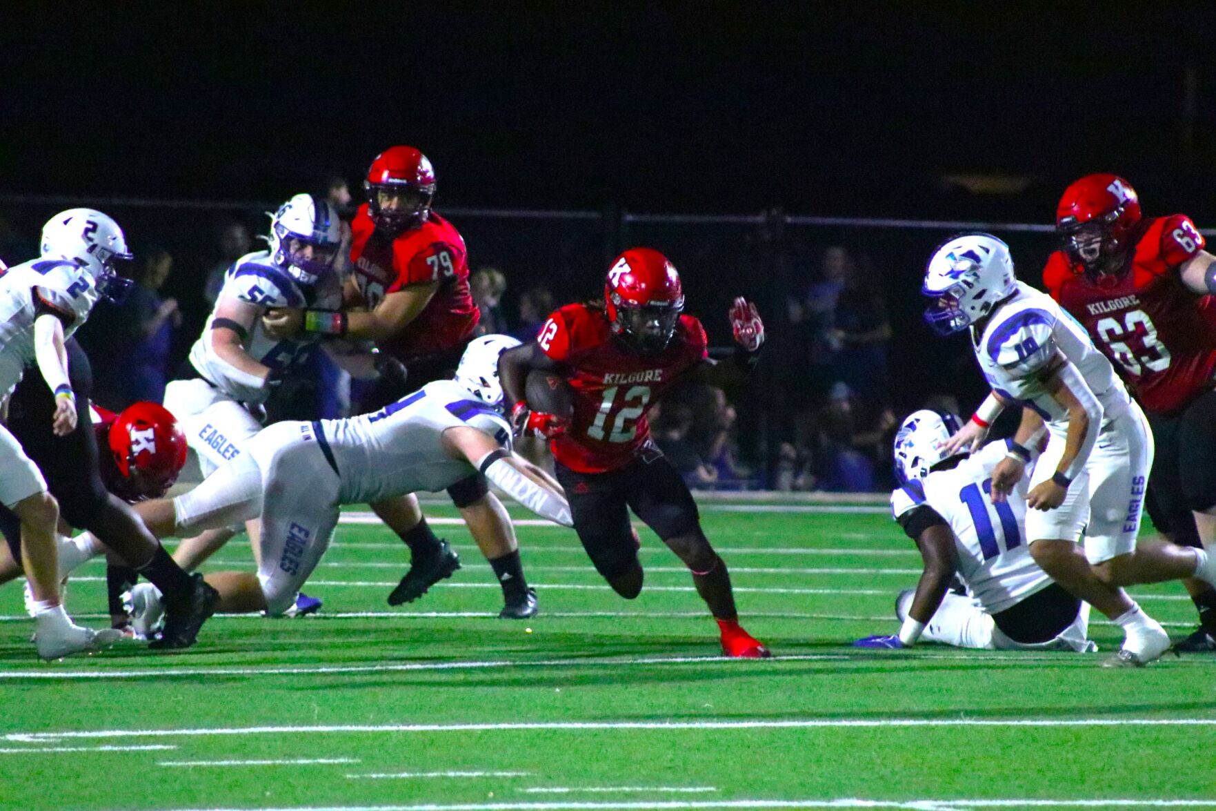 High School Football: Kilgore Bulldogs Blow By Lindale, 64-29 ...