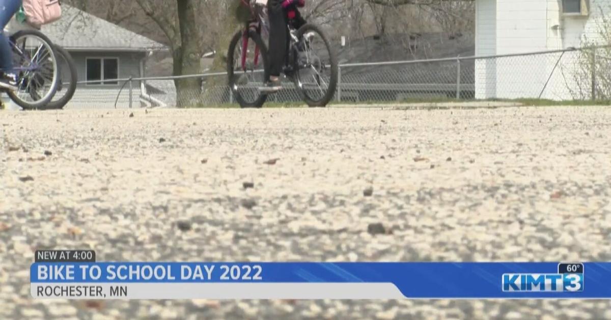 Rochester Community Bike Club gifts bikes to students for 'Bike to School Day'