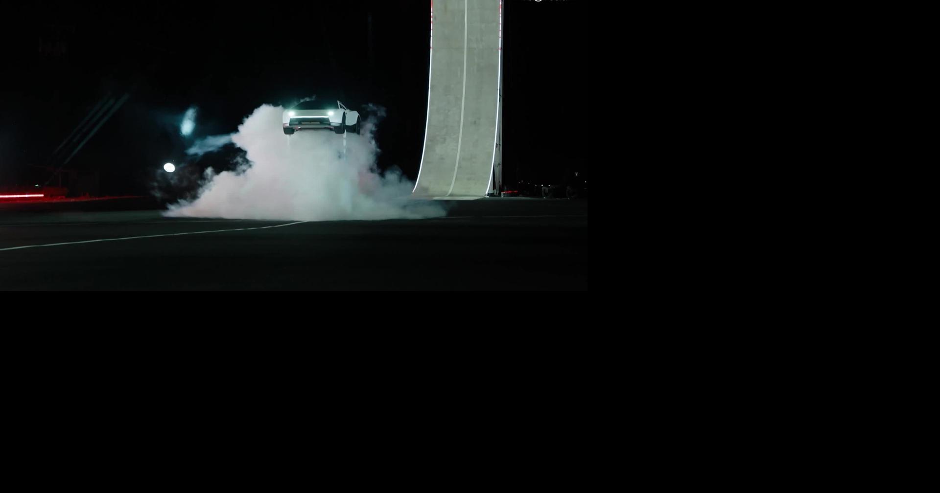 Elon Musk Unveils Tesla's Driverless 