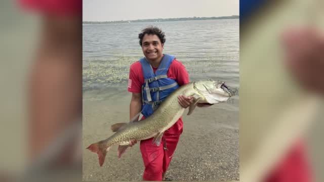 Minneapolis man catches 54.5-inch musky on Bde Maka Ska