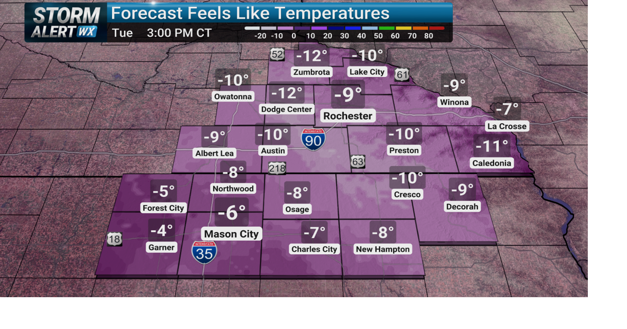 Storm Alert Wx 3: Still cold Tuesday, end in sight