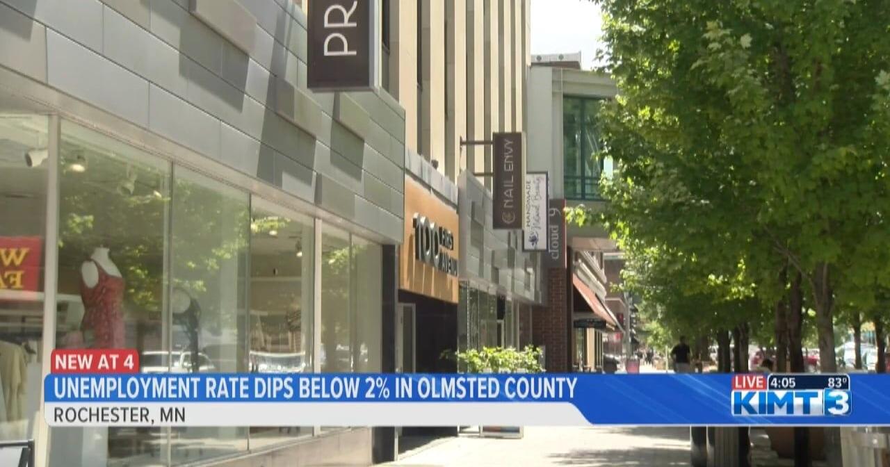 Unemployment rate in Olmsted County hits 1.9% - Vimarsana News
