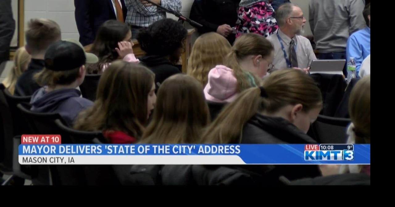 Mason City Mayor Bill Schickel delivers 'State of the City' address ...
