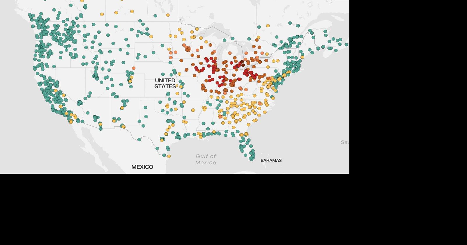 MAP: Track the air quality across the US | Local | kimt.com