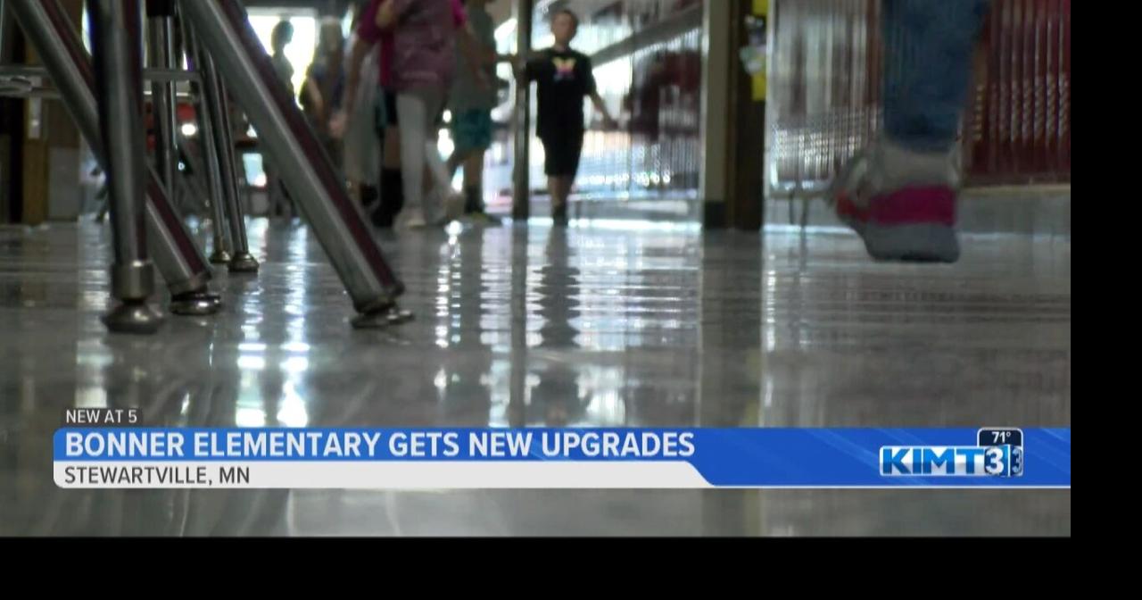Bonner Elementary School in Stewartville gets new upgrades to start off