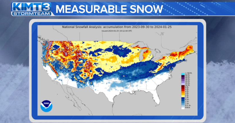 'Snow my gosh!' All 50 states have seen snow this year | News | kimt.com