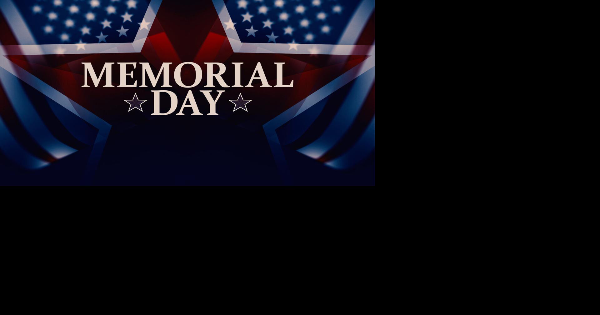 Schedule of Memorial Day Services in North Iowa and southeastern Minnesota