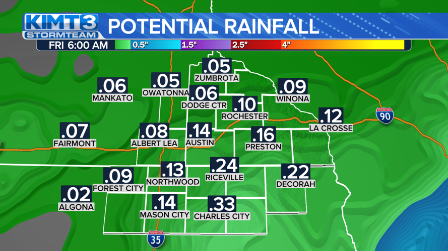 StormTeam 3: Tracking rain chances, cooler weather through week | News ...