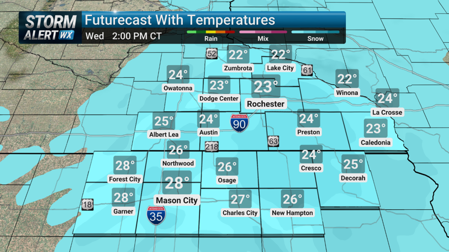 Storm Alert Wx 3: Blowing snow, reduced visibility Wednesday afternoon ...