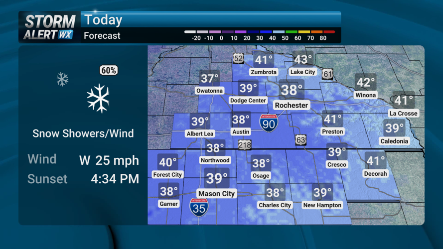 Storm Alert Wx 3: Powerful winds, snow squalls, flash freeze potential ...