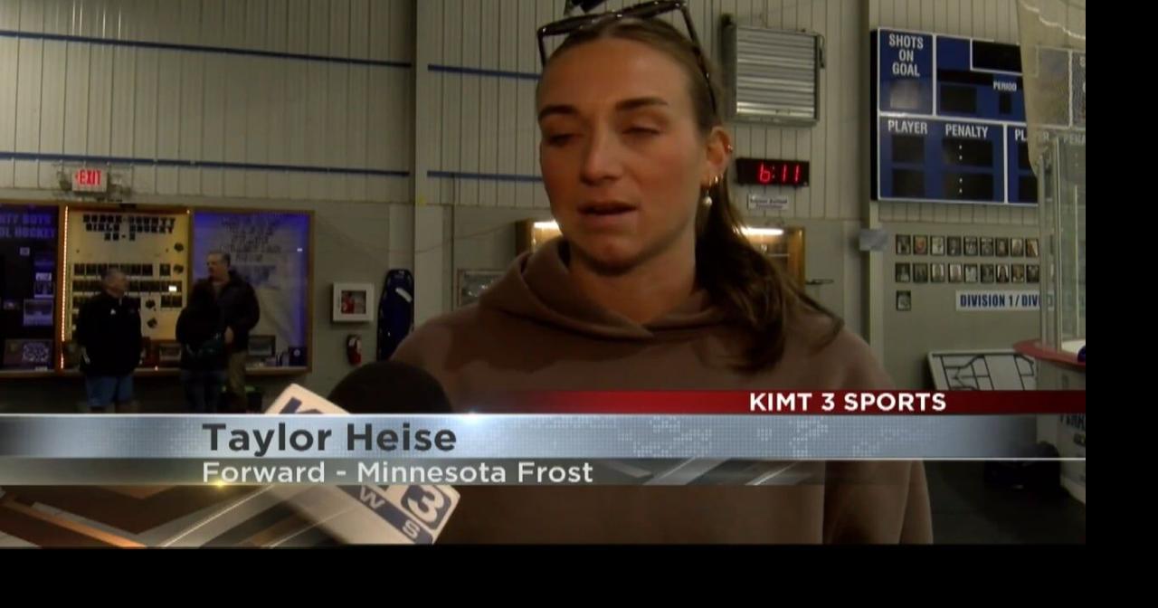 Taylor Heise Meet & Greet in Kasson, Sam Covone Reports | Video | kimt.com