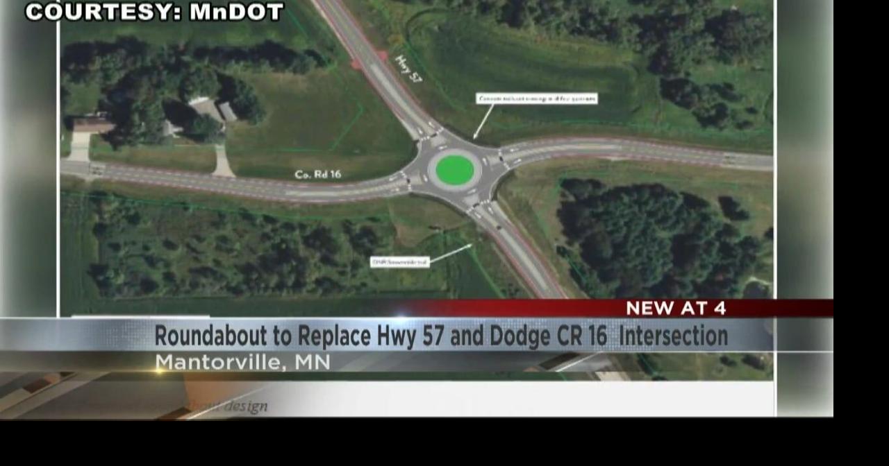 MnDOT looking to build a roundabout north of Mantorville | News | kimt.com