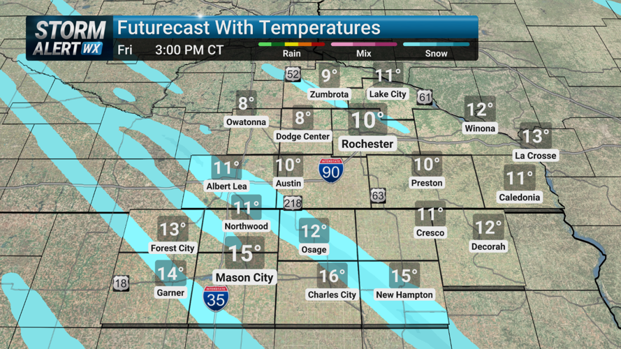 Storm Alert Wx 3: Snow arrives Thursday PM, blowing snow expected ...