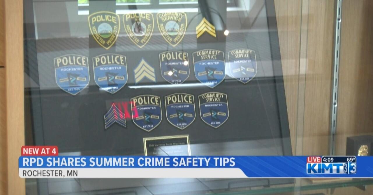 Rochester police warns residents about summertime crime - Vimarsana News