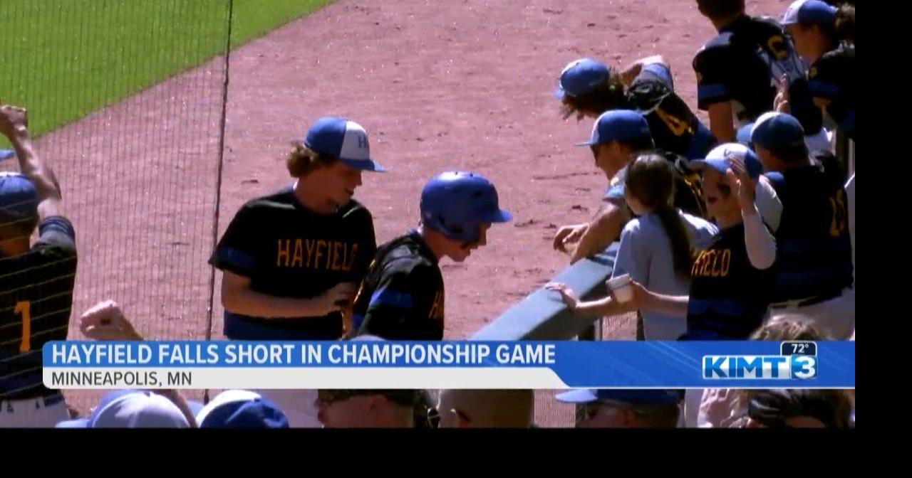 The Hayfield Vikings baseball team comes up just short in state