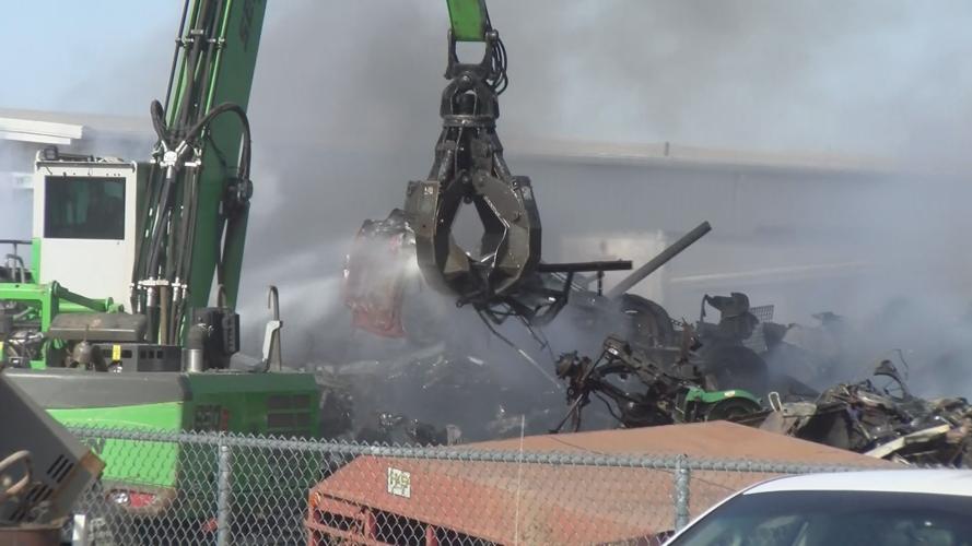 Large fire at recycling facility in Oronoco News