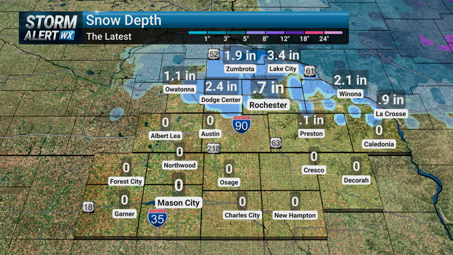 Storm Alert Wx 3: Melting continues, springtime warmth Friday | News ...