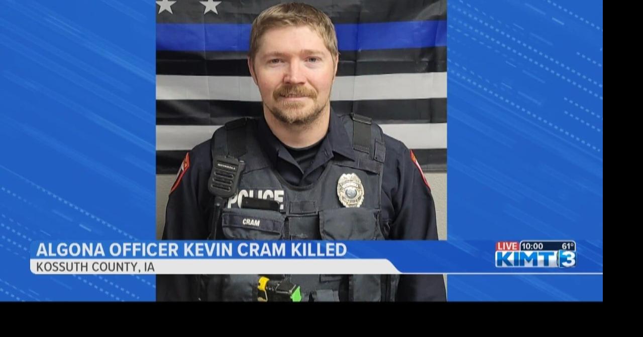 Iowa law enforcement agencies show support for Algona police officer