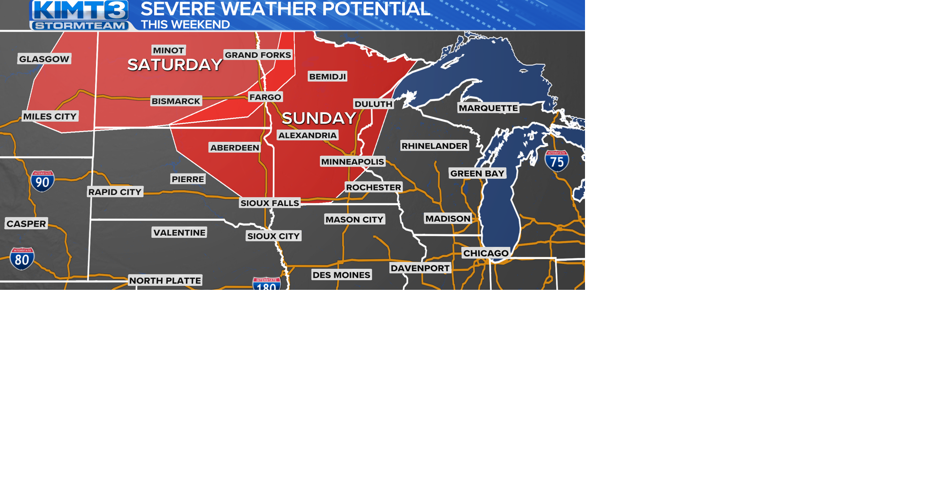 StormTeam 3: Severe Weather Chances Could Return this Weekend | News ...